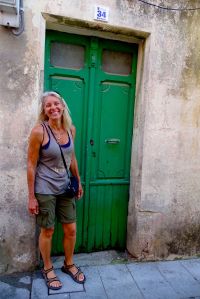 We loved Finisterre's abundance of colorful shops, and doors! 